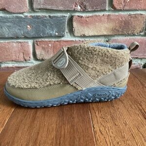 Chaco Ramble Fluff Kids Ankle Boot Natural Brown 4 US Unisex NWOT